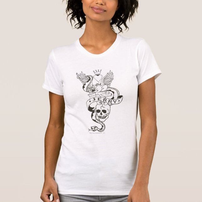 Jerry Twisted Tattoo 1 T-Shirt (Vorderseite)