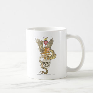Jerry verdrehte Tätowierung 2 Kaffeetasse