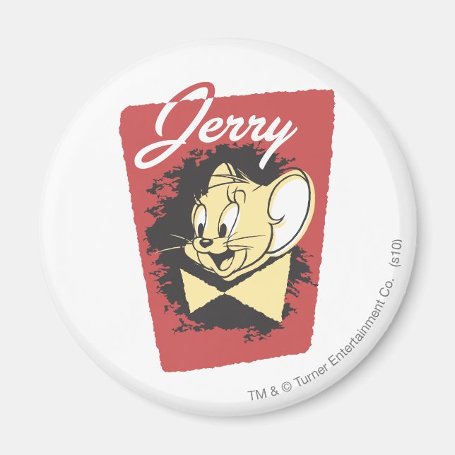 Jerry Yellow Botiw Logo Magnet (Vorne)