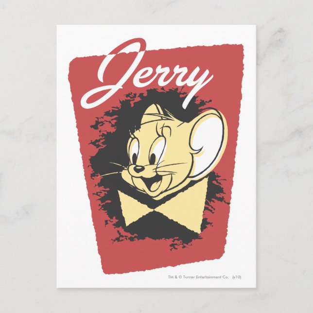 Jerry Yellow Botiw Logo Postkarte (Vorderseite)