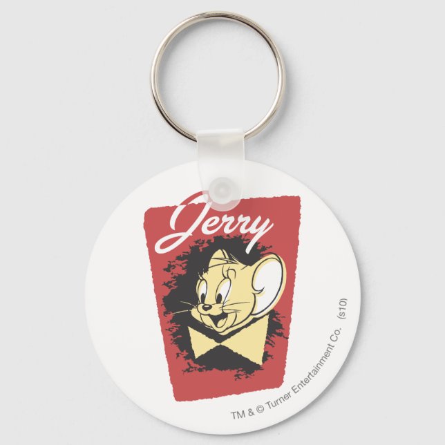 Jerry Yellow Botiw Logo Schlüsselanhänger (Vorderseite)
