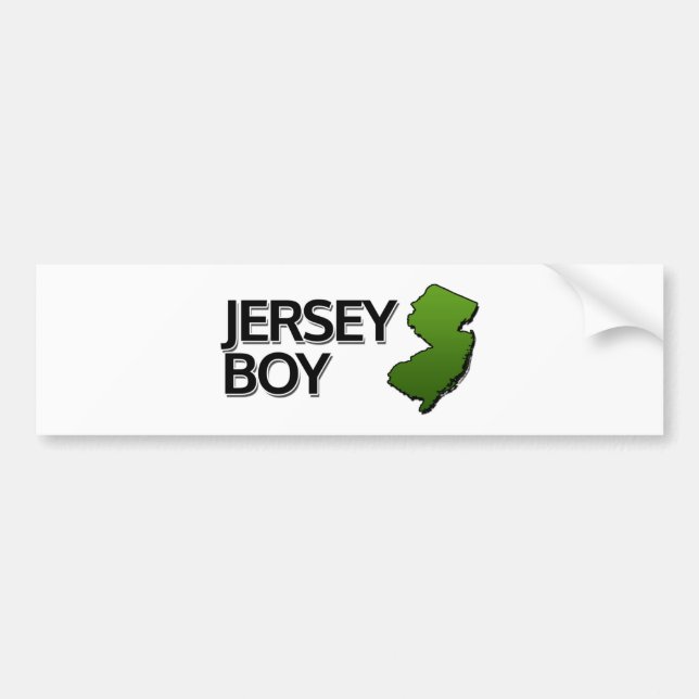 Jersey Boy Autoaufkleber (Vorne)
