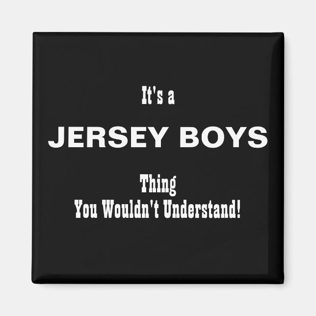 Jersey Boys Magnet (Vorne)