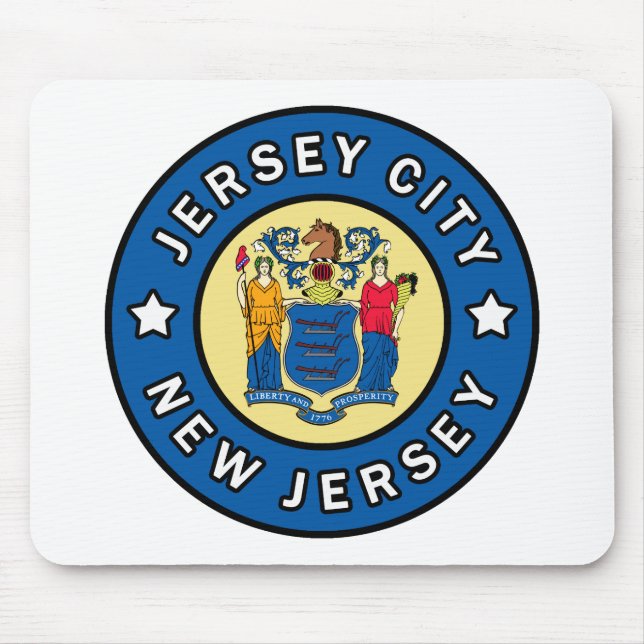 Jersey City New Jersey Mousepad (Vorne)