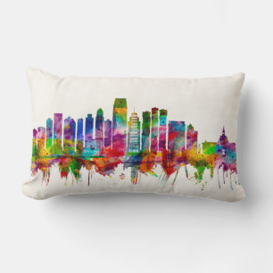 Jersey City New Jersey Skyline Lendenkissen
