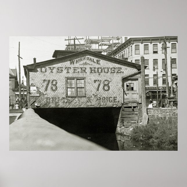 Jersey City Oyster House, 1900 Poster (Vorne)