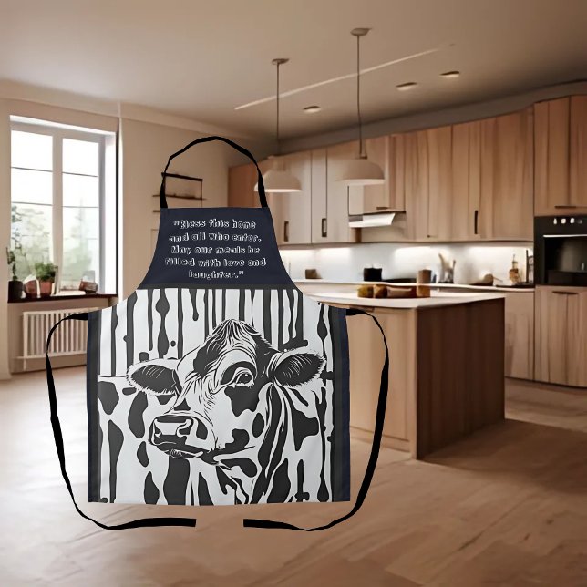 Jersey Cow individuell anpassbar Schürze (Von Creator hochgeladen)