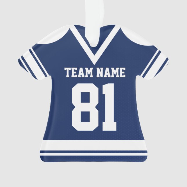 Jersey de hockey bleu marine avec photo (devant)