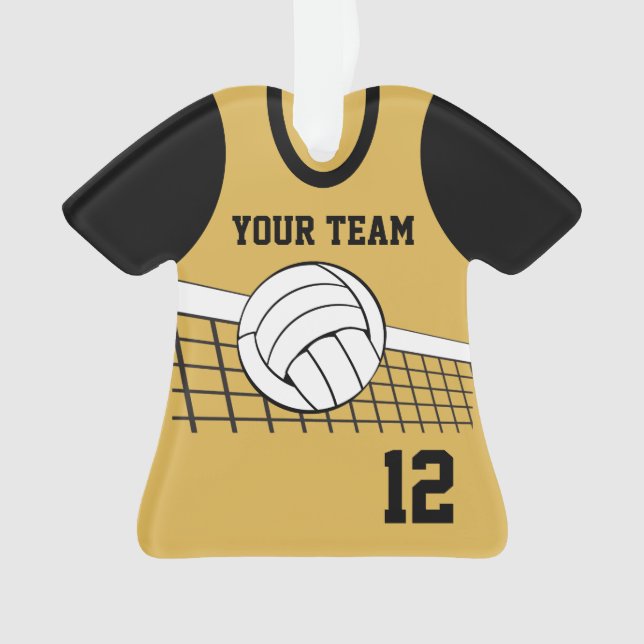 Jersey de volleyball avec option photo et couleur (devant)