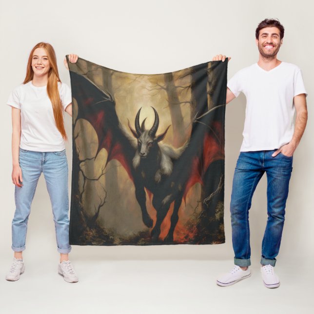 Jersey Devil Renaissance Blanket Fleecedecke (Beispiel)