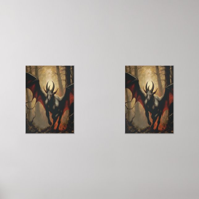 Jersey Devil Renaissance Print Set (Vorderseite)