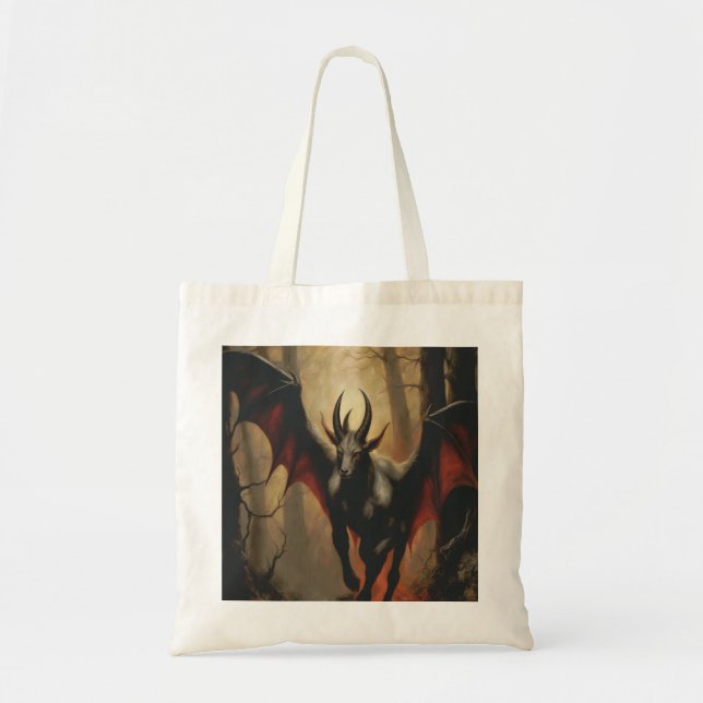 Jersey Devil Renaissance Tote Bag Tragetasche (Vorne)