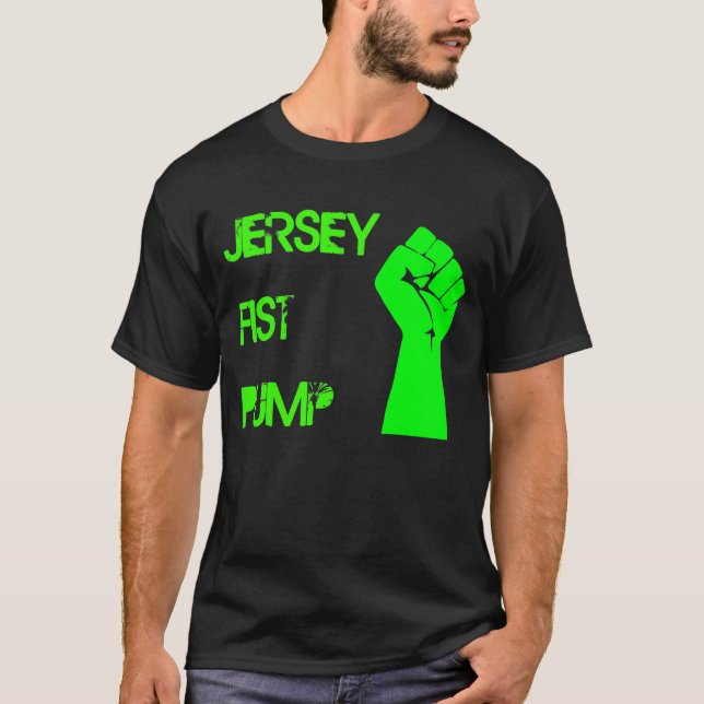 Jersey-Faust-Pumpen-T - Shirt (Vorderseite)