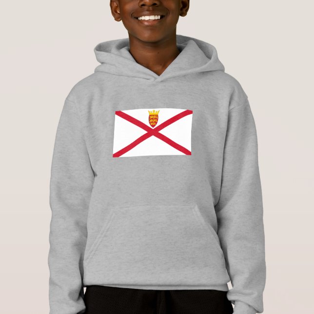 Jersey Flag Hoodie (Vorderseite)