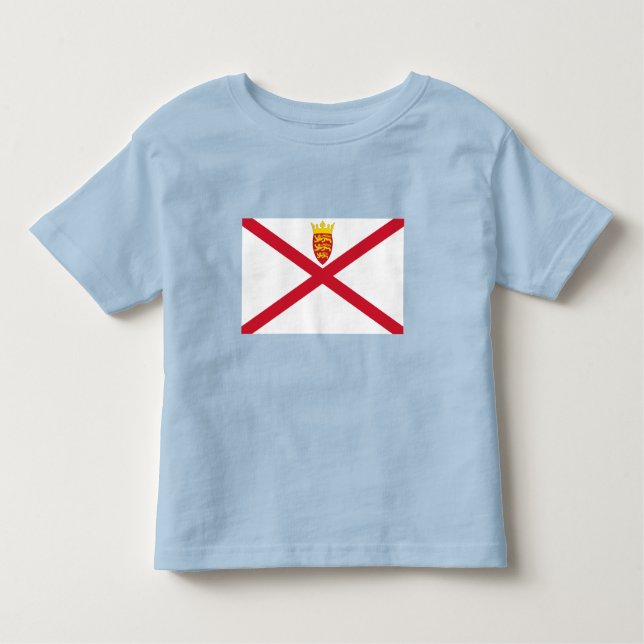 Jersey Flag Kleinkind T-shirt (Vorderseite)