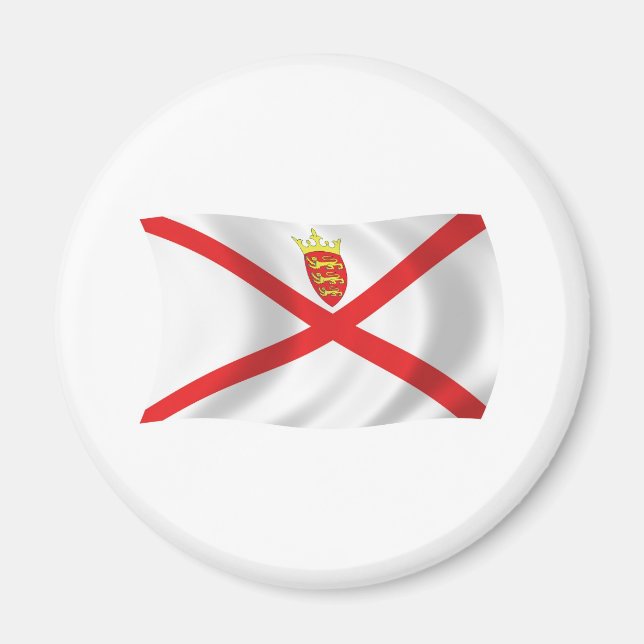 Jersey Flag Magnet (Vorne)