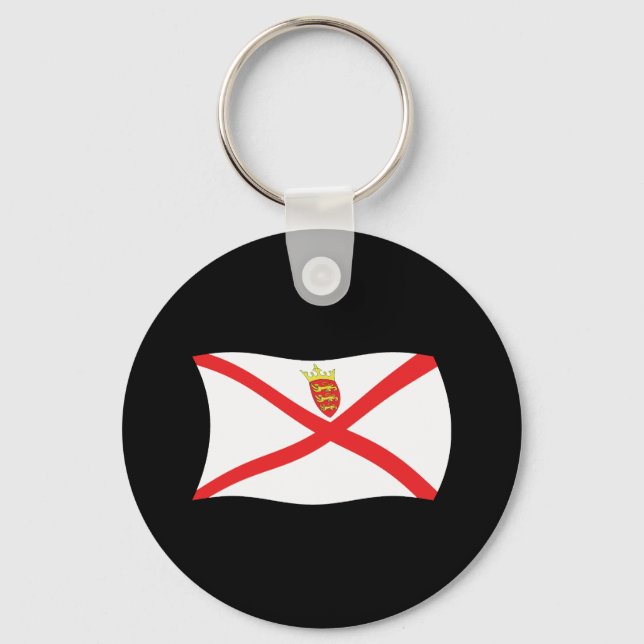 Jersey Flag Schlüsselanhänger (Vorderseite)