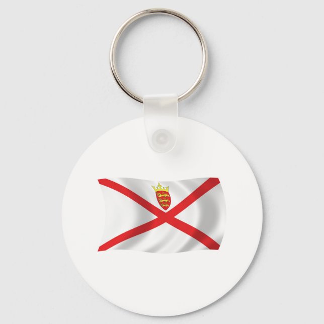 Jersey Flag Schlüsselanhänger (Vorderseite)