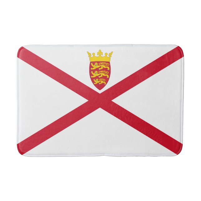 Jersey-Flagge Badematte (Vorderseite)