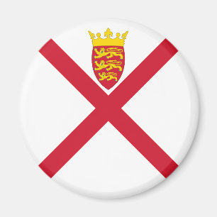 Jersey-Flagge Magnet