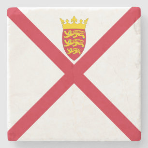 Jersey-Flagge Steinuntersetzer
