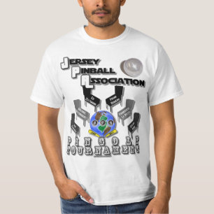 Jersey-Flipperautomat-Vereinigung PinGolf T-Shirt