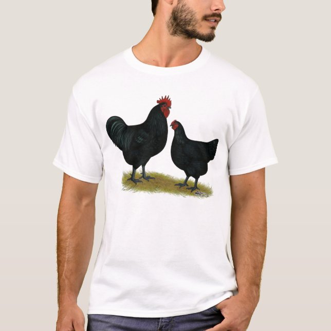 Jersey Giant Chickens T-Shirt (Vorderseite)