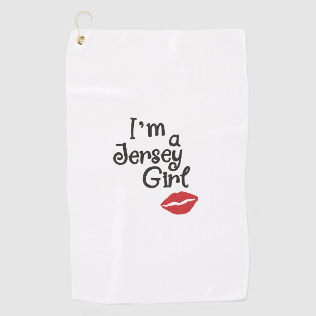 Jersey Girl Golf Handtuch (Vorderseite)