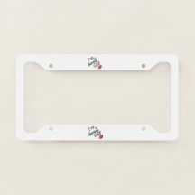 Jersey Girl License Platine Frame
