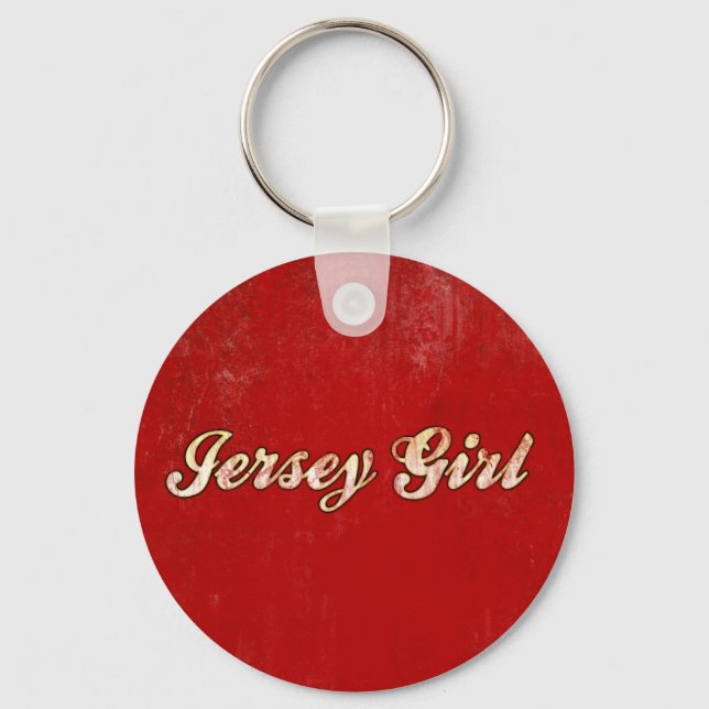 Jersey Girl Schlüsselanhänger (Vorderseite)