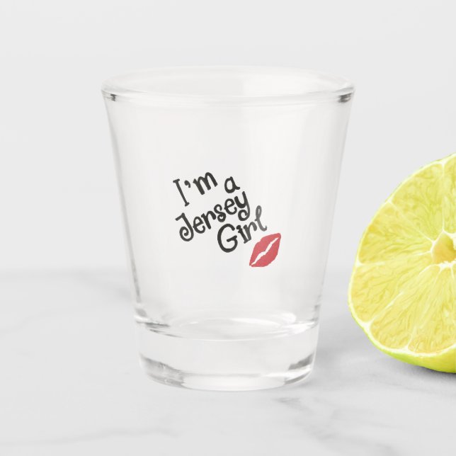 Jersey Girl Shot Glas (Vorderseite)