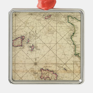 Jersey, Guernsey Ornament Aus Metall