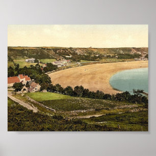 Jersey, Heiliges Brelades Bucht, Kanal-Insel, Poster