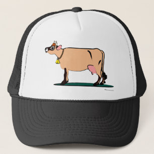 Jersey-Kuh (dunkel) Truckerkappe