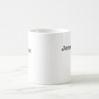 Jersey-Mädchen-Kaffee-Tasse Kaffeetasse