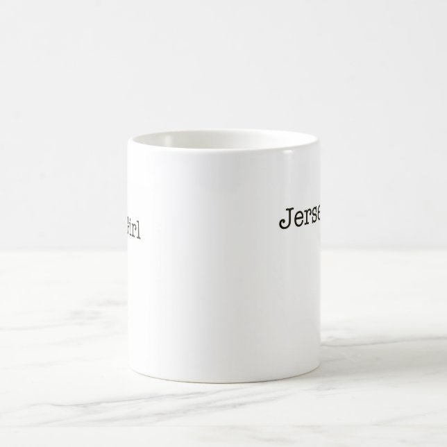Jersey-Mädchen-Kaffee-Tasse Kaffeetasse (Mittel)