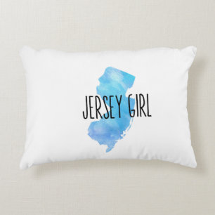 Jersey-Mädchen-Kissen Zierkissen