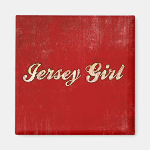Jersey-Mädchen Magnet