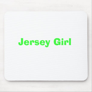 Jersey-Mädchen Mousepad