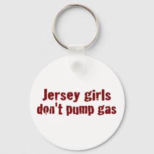 Jersey-Mädchen pumpen nicht das Gas (neu) Schlüsselanhänger