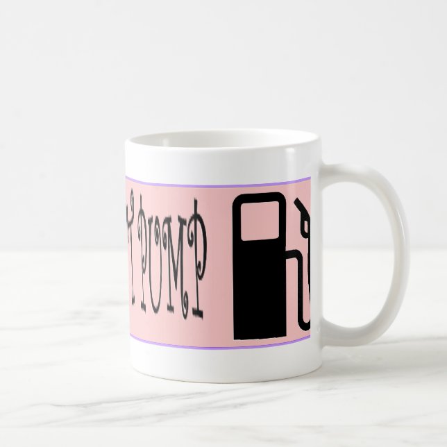 Jersey-Mädchen pumpen nicht Gas Kaffeetasse (Rechts)
