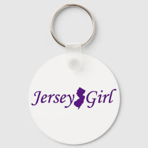 Jersey-Mädchen Schlüsselanhänger