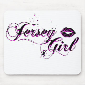 Jersey-Mädchen-T - Shirts, Kleid u. Geschenke Mousepad