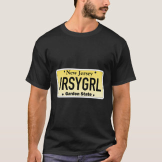 Jersey New Jersey License Plate T-Shirt