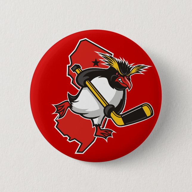 Jersey Penguins Button (Vorderseite)