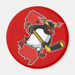Jersey-Pinguin-runder Magnet