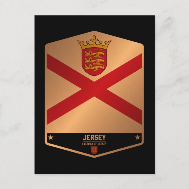Jersey Postkarte (Vorderseite)