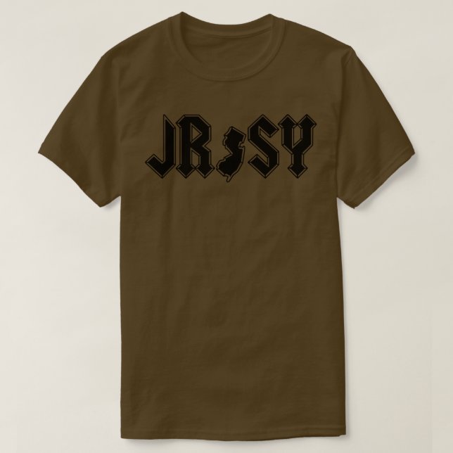 Jersey Rocks T-Shirt (Design vorne)