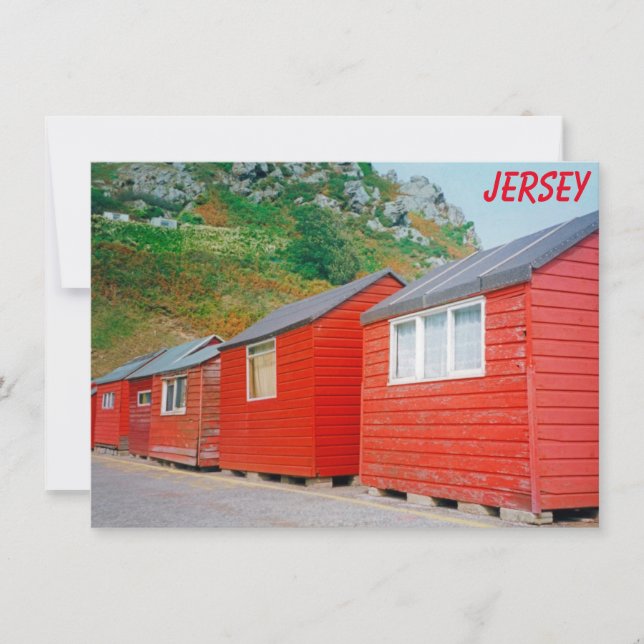 Jersey sheds Card (Vorderseite)