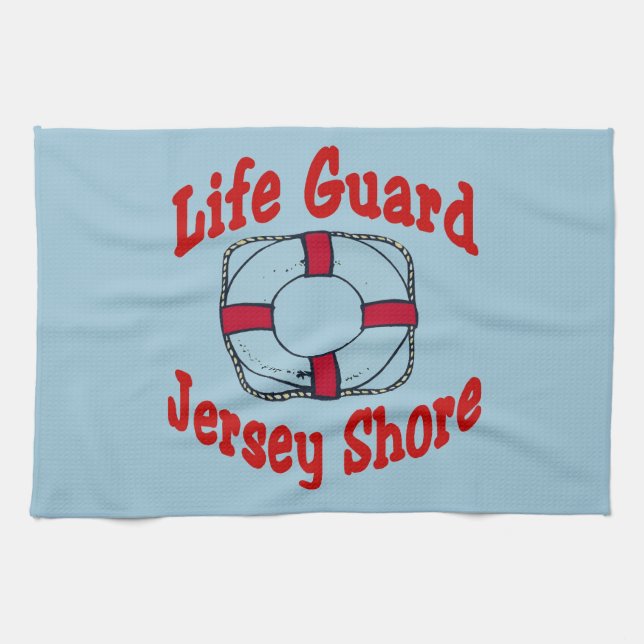Jersey Shore Beach Handtücher (Horizontal)